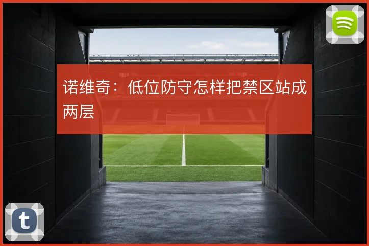 诺维奇:低位防守怎样把禁区站成两层